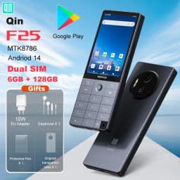 Qin F25 Touch Screen MTK8786 Dual SIM Android 14 Wifi 3.54 Inch 6GB +128GB Google Bluetooth 2700mAh Battery 640*960 Duoqin Phone