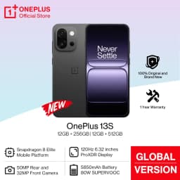 All New OnePlus 13S Global Version Smartphone Snapdragon 8 Elite 120Hz 6.32 inches ProXDR Display 5850mAh Battery 80W SUPERVOOC