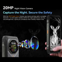 Blackview OSCAL TANK 1 5G Rugged Smartphone,20000mAh/55W, 6,78" FHD+ 120Hz Display, MTK7050,Android Camera,IP68/IP69K/GPS/NFC