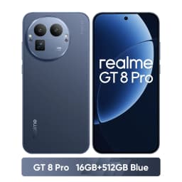realme GT 8 Pro Smartphone Snapdragon 8 Elite Gen 5 Chipset 7000mAh Battery 200MP Telephoto 6.79" 144Hz 2K AMOLED Display NFC