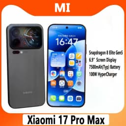 Xiaomi 17 Pro Max Smartphone CN Version Snapdragon 8 Elite Leica 6.9" Display 50MP Camera 7500mAh Battery 100W Hyper Charge