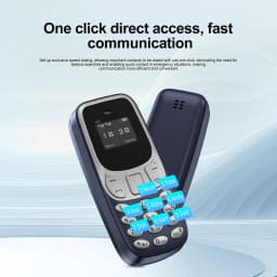 SERVO BM10 Super Mini Mobile Phone 4G LTE Dual SIM Standby Speed Dial Call Recording Blacklist MP3 Player Small Backup Cellphone