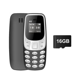 SERVO BM10 Super Mini Mobile Phone 4G LTE Dual SIM Standby Speed Dial Call Recording Blacklist MP3 Player Small Backup Cellphone