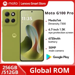 Motorola Moto G100 Pro SmartPhone Dimensity 7300 Global ROM 6.7-inch 1.5K pOLED 120Hz Display 50MP AI Camera 6720mAh Cellphone