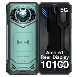 DOOGEE S200 X 5G Rugged Phone 32GB+512GB Smartphone 6.72” FHD+120Hz IPS screen Dimensity 7050 10100mAh battery AI Mobile Phones