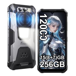 FOSSiBOT F106 Pro Rugged Smartphone 8GB RAM 256GB ROM 12000mAh 6.58” Display Android 14 Loud Speaker Camping Light Cellphone