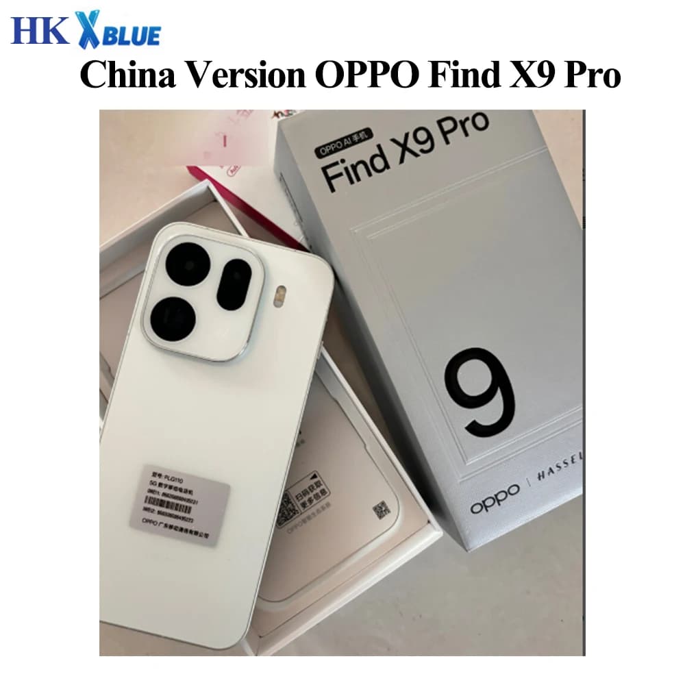 Oppo Find X9 Pro New 7500mAh 80W SuperVOOC 50W Wireless Dimensity9500 Display 6.78 Inch AMOLED 120HZ 50MP OIS  NFC OTA Update
