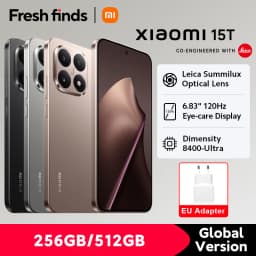 Global Version Xiaomi 15T 5G Smartphone 12GB RAM Leica Camera 6.83" AMOLED Display 120Hz MTK Dimensity 8400-Ultra CPU 5500mAh