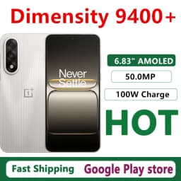 Original Oneplus Ace 5 Ultra Mobile Phone 50.0MP Camera 100W Charge 6700mAh Battery Face ID Dimensity 9400+ 6.83" AMOLED 144HZ
