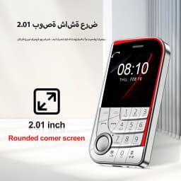 SERVO V10 Card Phone 2.01" Display 2G GSM Dual SIM Standby MP3/MP4 Magic Voice Speed Dial Torch Button Small Cellular Telephones