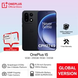 Original OnePlus 15 US Global Version CPH2749 Smartphone Snapdragon 8 Elite Gen 5 7300mAh Battery 120W SUPERVOOC Charge