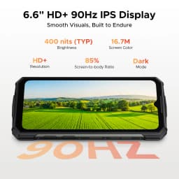 DOOGEE Fire 7 5G Rugged Phone 16GB RAM+256GB ROM 13000mAh Battery Dimensity 6300 Gemini AI 64MP Camera NFC Android 15 Smartphone