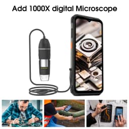 Ulefone Armor 21 Rugged Phone 16GB RAM 256GB ROM Smartphone Android 15 G99 Mobile Phone 64MP 9600mAh 4G Cellular Global Version