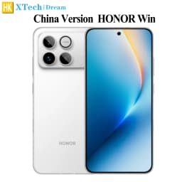 China Version Honor Win Snapdragon 8 Elite Gen 5 Camera 50MP OIS 10000mAh W Supercharge 6.8" AMOLED 185Hz