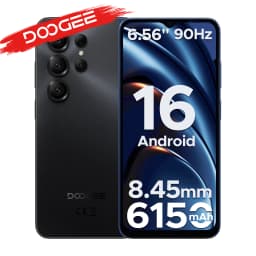 Global Version DOOGEE Note56 X Android 16 Smart phone 6.56" 6150mAh Battery 24GB RAM(3+21) 64GB ROM Support FaceUnlock CellPhone