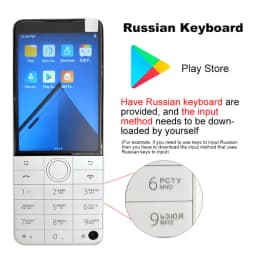 Qin F22 Pro MTK Helio G85 Duoqin Wifi 3.54 Inch 4GB/6GB 64GB Octa Core Bluetooth 5.0 640*960 Touch screen Google Global Phone