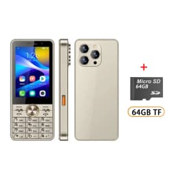 UNIWA HOPE XS17 4G Touch Screen Keypad Phone Android 8.1 Dual SIM Card 3.5 Inch 2GB RAM+16GB ROM 2500mAh Cellphone Whatsapp GPS