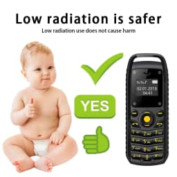 Super Mini Size Flip Mobile Phone B25 Wireless Bluetooth Cute Style Dual SIM Finger Unlocked Cellphone For Young Kids No Apps