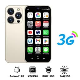 SERVO Mini Android Smartphone 3.88" Display,4G LTE/3G WCDMA,4GB+128GB/2GB+16GB,2000mAh Battery Camera Small Mobile Phone Type-C