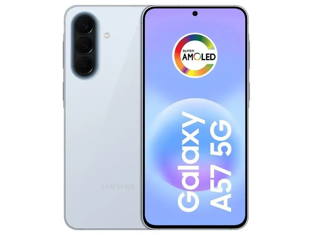 Samsung Galaxy A57 Smartphone 128Gb 5g 8Gb Ram Light Blue 6.7" Triple Camera + 12Mp Selfie