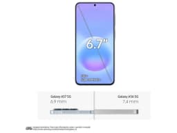 Samsung Galaxy A57 Smartphone 128Gb 5g 8Gb Ram Light Blue 6.7" Triple Camera + 12Mp Selfie