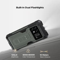 DOOGEE S200 Max Rugged Phone 36GB+512GB 22000mAh 66W Dual-LED Flashlight 1.32" Rear Display Dimensity 7050 108MP NFC Smartphone