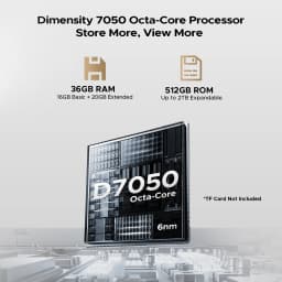 DOOGEE S200 Max Rugged Phone 36GB+512GB 22000mAh 66W Dual-LED Flashlight 1.32" Rear Display Dimensity 7050 108MP NFC Smartphone