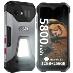 Unihertz Tank Mini Rugged Phone 8GB+256GB Night Vision Version 100MP Camera 5800mAh 4.3'' Android13 Helio G99 Octa 4G Smartphone