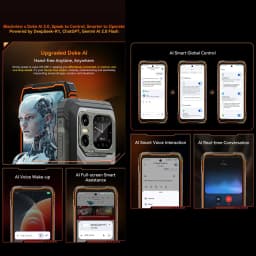 Blackview XPLORE 1 Rugged Phone 16GB+512GB 6.78'' 2.4K Display Android 15 Dimensity 7050 20000 mAh NFC 5G Smartphone