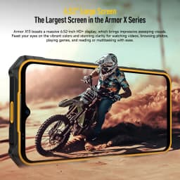Ulefone Armor X13 Rugged Phone 6GB+64GB 6.52 inch Android 13 Helio G36 Octa Core 6320mAh 4G NFC Smartphone Global Version