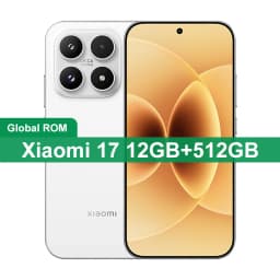 CN Global ROM Xiaomi 17 256GB/512GB 6.3 inch 1.5k OLED Screen Snapdragon 8 Elite Gen 5 50MP+50MP Camera 100W 7000mAh Battery