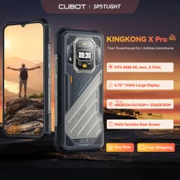 [New Arrival] CUBOT KING KONG X PRO, Rugged Smartphone 5G, Dimensity 8200, 4nm, 3.1GHz, 144Hz 6.72" Screen, 10200mAh, 24+256GB