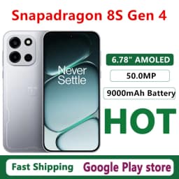 Original Oneplus Turbo 6 Mobile Phone Snapdragon 8S Gen 4 OTA 6.78" AMOLED 165HZ 50.0MP Camera 9000mAh Battery 80W Charge IP69