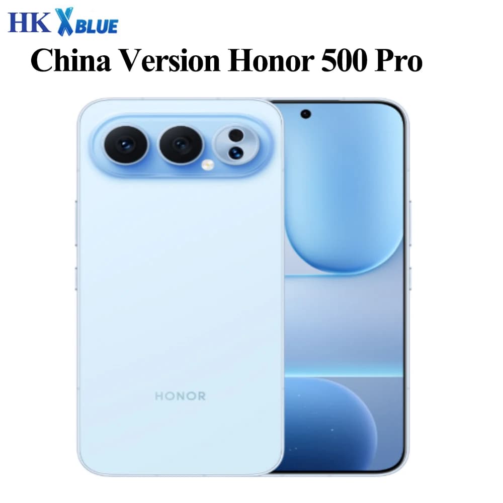 Honor 500 pro China Version Snapdragon8 Elite Processor 200MP OIS Camera 8000mAh Battery 80W Supercharge 50W Wireless Screen 6.