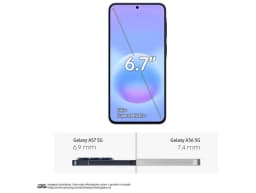 Samsung Galaxy A57 Smartphone 256Gb 5g 8Gb Ram Dark Blue 6.7\" Triple Camera + 12Mp Selfie