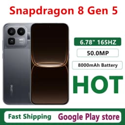 Original Realme Neo 8 Mobile Phone 6.78" AMOLED 165HZ 8000mAh Battery IP69 Waterproof 80W Charge 50.0MP Snapdragon 8 Gen 5