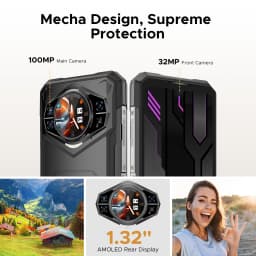 DOOGEE S200 X 5G Rugged Phone 48GB 512GB 6.72" FHD+ 120Hz MTK Dimensity 7050 10100mAh Battery Android 16 NFC Smartphone