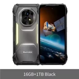 Blackview XPLORE 2 Satellite Rugged Smartphone 16GB+1TB 6.73" 120Hz Display Android 15 50MP Camera 20000mAh 5G NFC Rugged Phone