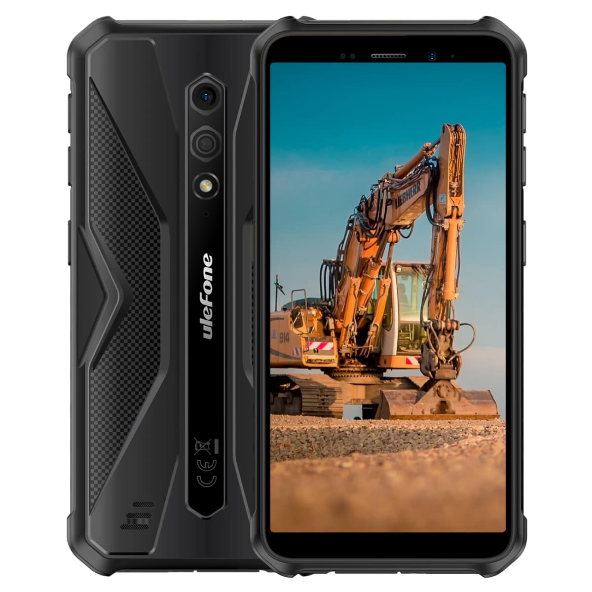 Ulefone Armor X12 Rugged Phone Android 13, Up to 6GB(3GB+3GB)RAM 32GB ROM 5.45'' 4860mAh 13MP Smartphone NFC Global Version