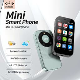 Global Version KING9000 4G Mini Smartphone 3.0" Dual SIM 16GB+2GB Android OS Google Play Original Small Mobile Phone Google Play