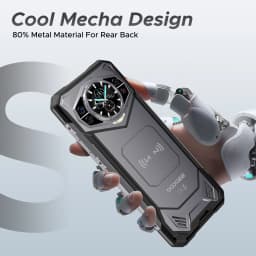 DOOGEE S200 5G Rugged Phone 12GB 256GB 1.32" AMOLED Rear Display Dimensity 7050 100MP Camera 10100mAh NFC Smartphone