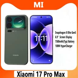 Xiaomi 17 Pro Max Snapdragon 8 Elite Leica 6.9" Display 50MP Camera 7500mAh Battery 100W Hyper Charge Smartphone CN Version