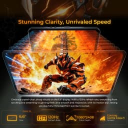 OUKITEL WP66 11000mAh Rugged Smartphone, 36GB+512GB 6.6" FHD+ 1.81" Dual Screen 120Hz, 108MP NFC MTK 5G Mobile Phone, Android 16