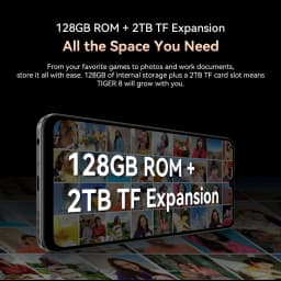 Blackview OSCAL TIGER 8 5G AI Smartphone 6.88"120Hz Display 8GB+128GB Storage Unisoc T8100 Processor 5000mAh Battery Android 15