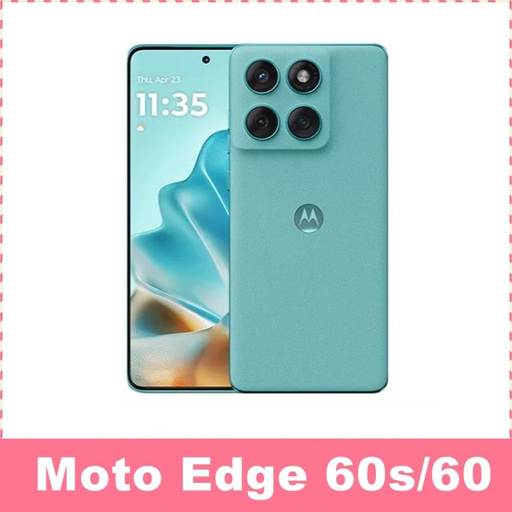 Motorola Moto Edge 60 Dimensity 7400 6.7 Inch 2712*1220 OLED 120Hz 5500mAh 50MP NFC