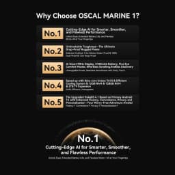 Blackview OSCAL Marine 2 Rugged Phone 4GB+64G/ 8GB+128GB 11000mAh Battery 6.56" HD+Display Unisoc T61 Android 15 NFC Smartphone
