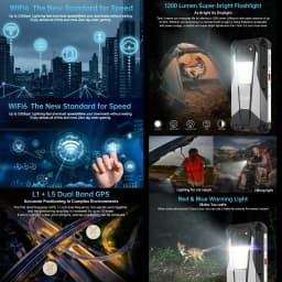 Unihertz Tank 3 Rugged Phone 32GB+512GB 200MP Camera Night Version 23800mAh 6.79" Android 13 Dimensity 8200 5G Smartphone