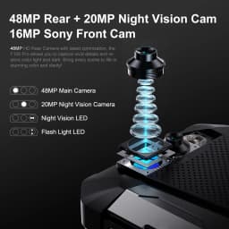 FOSSiBOT F106 Pro Rugged Smartphone15(8 + 7)GB RAM 256GB ROM 12000mAh 6,58 " 48MP Helio G85 Android 14 Phone Double SIM 4G