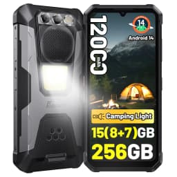 FOSSiBOT F106 Pro Rugged Smartphone15(8 + 7)GB RAM 256GB ROM 12000mAh 6,58 " 48MP Helio G85 Android 14 Phone Double SIM 4G
