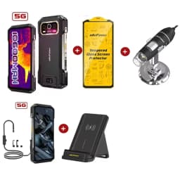 Ulefone Armor 27T Pro+ Rugged Phone 24GB+256GB 5G 6.78'' Thermal Imaging 10600mAh 33W 50MP+64MP Camera Android 15 NFC Smartphone